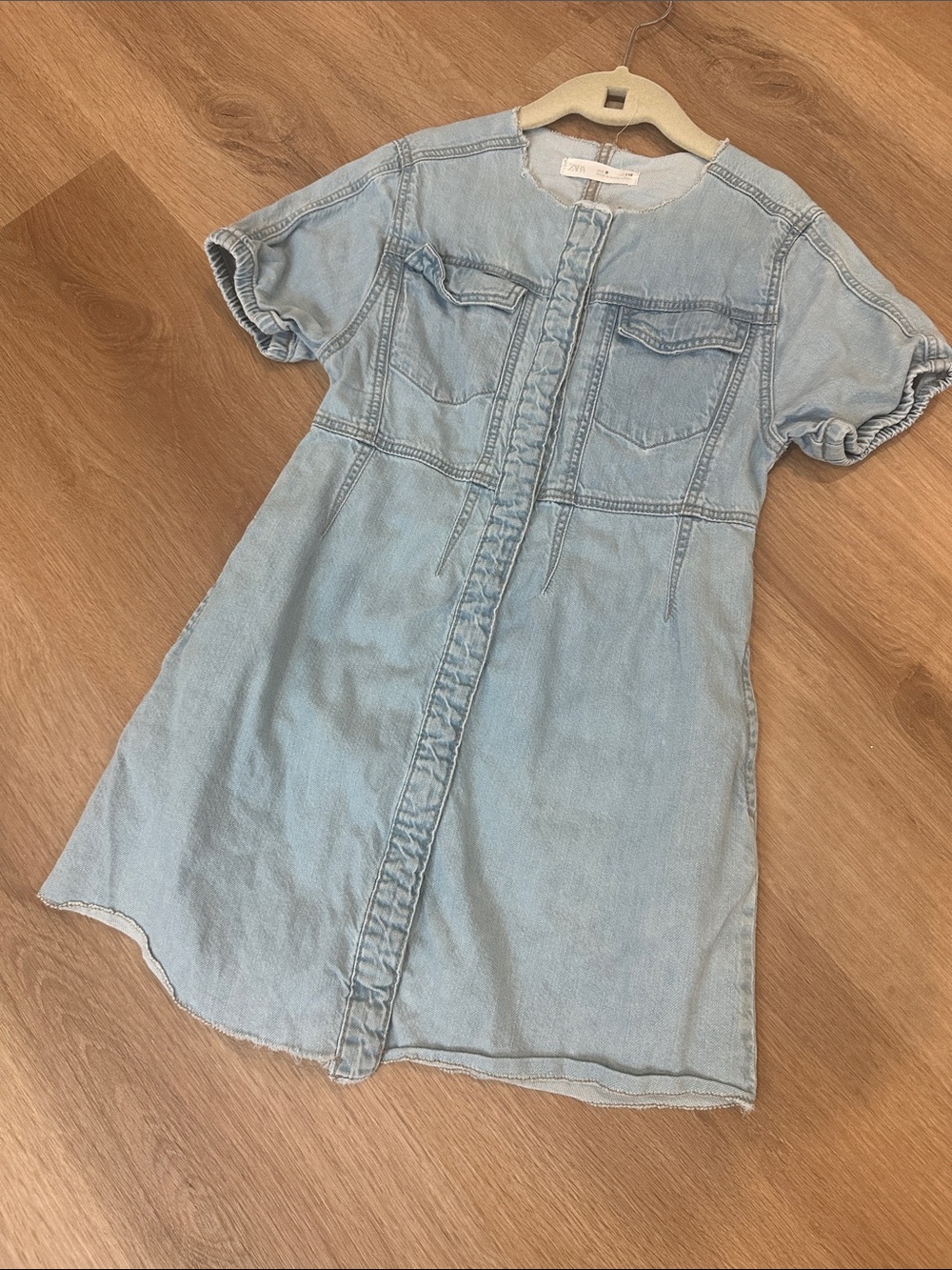 Zara Girl Jean Dress Size 6